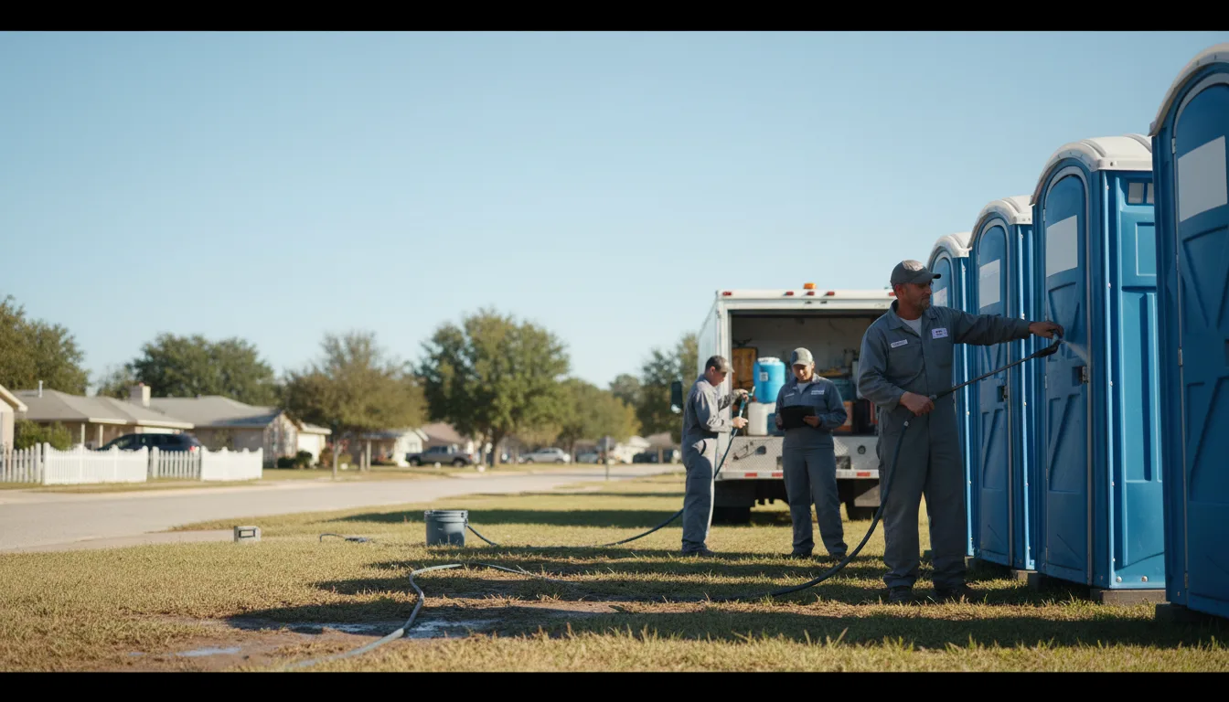 Long-Term Portable Toilet Rental in Rewey, WI near me